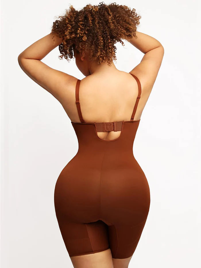 Underwire Push Up Bra Bodysuit