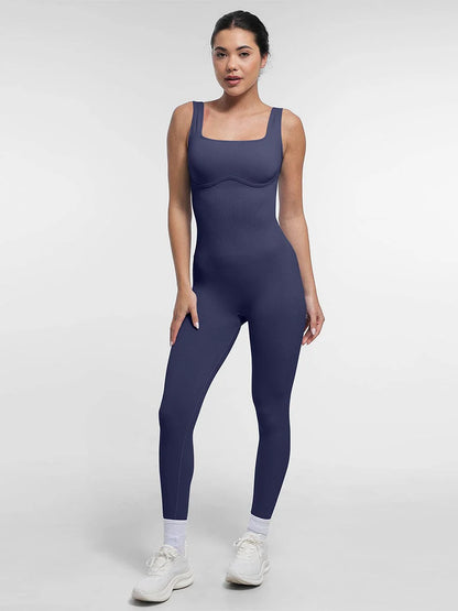 Square Shaping Jumpsuit