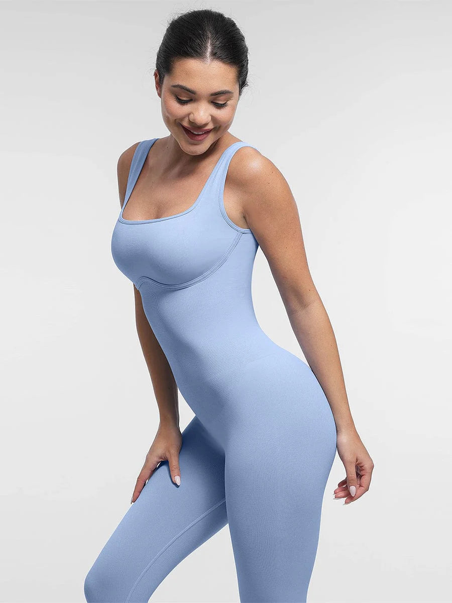 Square Shaping Jumpsuit