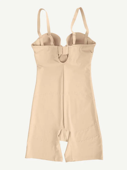 Underwire Push Up Bra Bodysuit