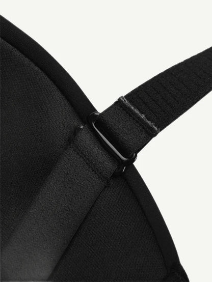 Underwire Push Up Bra Bodysuit
